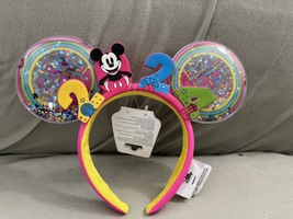 Disney Parks 2024 Colorful Mickey Mouse Ears Headband NEW image 1