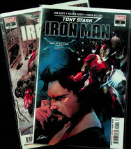 Tony Stark Iron Man #1-2 (Jun 2018, Marvel) - Comic Set of 2 - Near Mint - $9.49