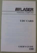 Laser Personal Computer UDC Card for Laser 128 or Apple II Plus - User&#39;s... - $19.77