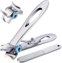 Nail Clippers for Thick Nails - Pretty Diva Wide Jaw Opening Oversized N... - $15.08