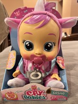 IMC Toys Cry Babies Sasha Doll Boo Hoo They Cry Real Tears Age 18 Months &amp; Up - £39.68 GBP