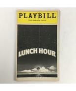 1981 Playbill Lunch Hour by Mike Nichols, Jean Kerr at Ethel Barrymore T... - $14.25
