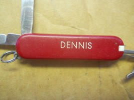 Victorinox Classc SD Swiss Army knife - in red - Dennis - £3.92 GBP