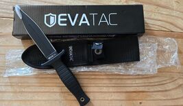 NEW Awesome Survival EVATAC Combat Dagger Knife ET-BLKDGR  Ape Survival EDC - $19.26