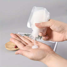 Portable Transparent Clamshell Makeup Packing Bag for Travel and Home - £11.76 GBP