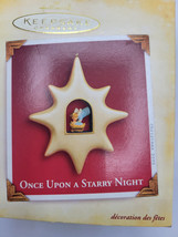 Christmas Hallmark Ornament Once Upon A Starry Night Angel 4&quot; Tall 2005 - £15.68 GBP