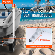 VEVOR Marine Trailer Guide Set, 62&#39;&#39; with LED Illumination, Pair of Steel Anti-R - £61.52 GBP