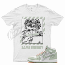 White ENERGY T Shirt for Air J1 1 Seafoam Green Pale Light WMNS Blazer - £20.62 GBP+