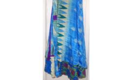 Indian Sari Wrap Skirt S312 - £23.80 GBP