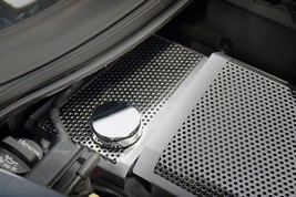 2014-2017 Corvette Z06/Z51/C7 Stingray - Perforated/Brushed Water Tank Cover - £92.17 GBP