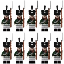 Napoleonic Wars Prussian Silesian Infantry 10pcs Minifigures Building Toys - £18.01 GBP