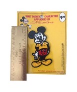 Streamline Disney Disneyland Mickey Mouse Character Patch Applique Vinta... - £14.67 GBP