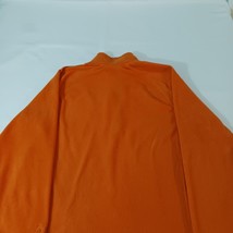 Starter RM34403 Men's Orange & Black 1/4 Zip Long Sleeve Pullover Sweatshirt M image 15