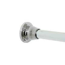 Zenna Home NeverRust Decorative Finial 46–72 In. Aluminum Shower Rod - £27.53 GBP