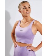 Nike CU7334-589 Swoosh City Ready Sports Bra Violet Frost/Black ( XXL ) - $120.98 CAD