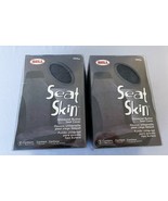 Set of 2 New in Package Seat Skin Seat Covers Grey Gray Soft Material - £9.57 GBP