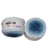 2 Pack Yarnspirations Bernat Blanket Perfect Phasing 43005 Deep Teal Sup... - $33.99