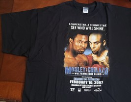 Mosley v Collazo/ Harris v Lazcano 2007 Mandalay Bay Vegas Boxing t shirt, XXL - £15.94 GBP