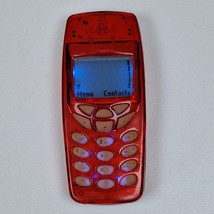 Nokia 2260 Red Cell Phone (AT&amp;T) - £11.55 GBP