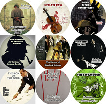 SHERLOCK HOLMES Arthur Conan Doyle Lot of 9 Mp3 (READ) CD Audiobooks Los... - £15.16 GBP