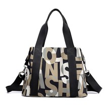 Women Shoulder Bag Tote Nylon Waterproof Big Capacity Ladies Top Handle Handbag - £19.80 GBP