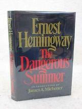 Ernest Hemingway The Dangerous Summer 1985 Charles Scribner&#39;s Sons, Ny 1stEd [Ha - £61.29 GBP