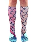 Living Royal Socks - Womens Knee High - Mermaid Scales - One Size - £13.23 GBP
