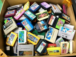 【Lot 200 set】Nintendo Famicom Soft Cartridge random Junk Japanese WHOLESALE - £529.28 GBP