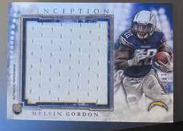 2015 Topps Inception Rookie Jumbo Relics 014/140 Melvin Gordon #RJR-MG Rookie RC - £9.74 GBP