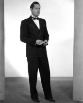 Robert Montgomery handsome in tuxedo smoking 11x14 Photo - £11.95 GBP