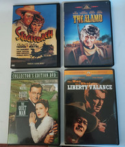 John Wayne Maureen OHara James Stewart Claire Trevor Widmark DVD Lot of 4  - £22.75 GBP