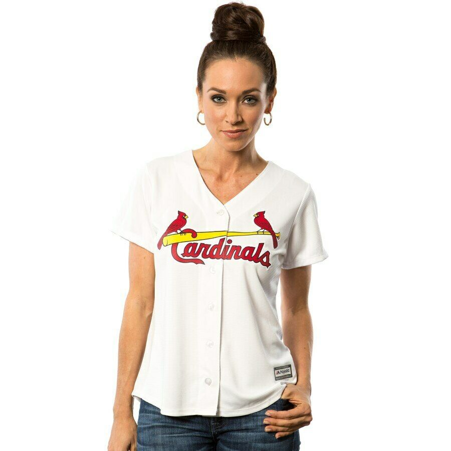 St. Louis Cardinals MLB Majestic Women's Jersey  # 11 MORALES  White Size M - $26.17
