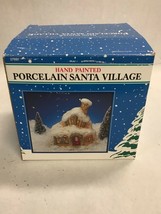Candy Store NIB old stock Vintage Christmas Lighted house Works porcelain - $19.79