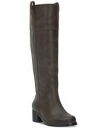 Lucky Brand Women's Hybiscus Knee-High Riding Boots - Dark Chocolate Suede - $165.32