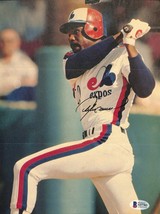 Andre Dawson Signed Montreal Expos Magazine Page BAS - £53.40 GBP