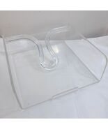 Vintage NCC Lucite DINNER Napkin Holder Butler clear Plastic Acrylic 199... - $520.04 MXN