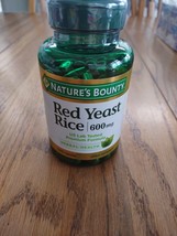 Nature's Bounty Red Yeast Rice Pills and Herbal Health Supplement, Dietary Ad... - $19.68