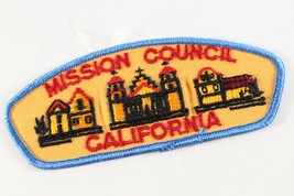 Vintage Mission Council California Twill Boy Scout BSA Shoulder CSP Patch - £9.32 GBP