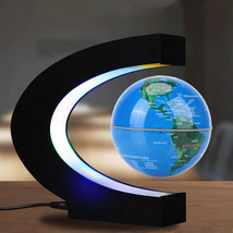 Floating Magnetic Levitation LED Globe - £39.20 GBP