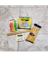 All New Bundle Lot of 5 Item Sealed Package School Supplies Markers Penc... - $304.10 MXN
