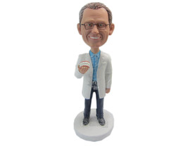 Custom Bobblehead Male Dentist Holding A Denture Prop - Careers &amp; Professionals  - £71.14 GBP