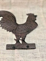 Large Rooster Weathervane Top Figure Mountable Chicken Cast Iron Windmill Weight - £21.23 GBP