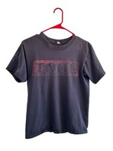 VTG Y2K 2006 TOOL 10,000 DAYS BLACK GRAPHIC SHIRT DOUBLE SIDED SMALL FAD... - £59.55 GBP
