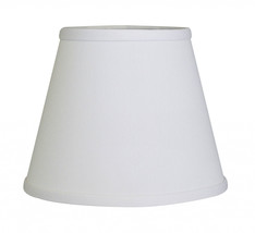 10&quot; White Hardback Empire No Slub Lampshade - $95.49