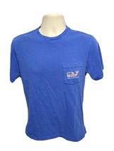 Vineyard Vines American Flag Whale Adult Blue XS TShirt - $334.55 MXN