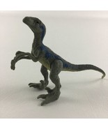 Jurassic World Velociraptor Blue Mini Dino Raptor Blind Bag 2&quot; Figure Di... - $386.92 MXN