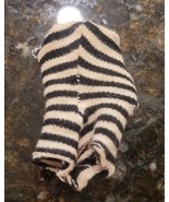 Vintage Barbie Black &amp; White Zebra Striped Swimsuit Bathing Suit 1960s T... - $379.18 MXN