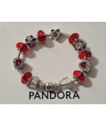 January  Birthday Garnet - Authentic Pandora Bracelet . - $205.14 CAD