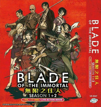 Blade Of The Immortal 1+2 Vol.1-37End+Live Action DVD English Dub Ship From USA - £23.13 GBP