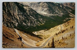 Red Lodge scenic rt 12 Yellowstone NP quad creek Chrome Mt. Dr. Postcard... - £12.03 GBP